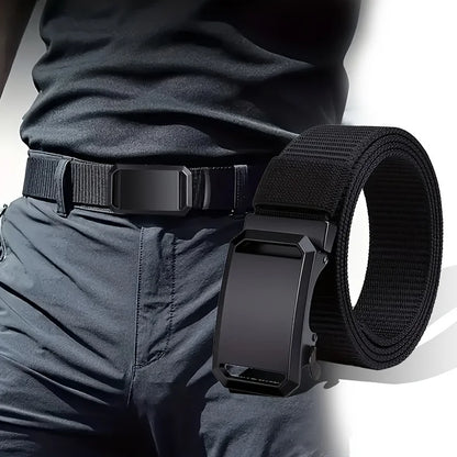Men's Tactical Belt Nylon Breathable Outdoor Equipment Cowboy Canvas Designer Breathable Belt for Men