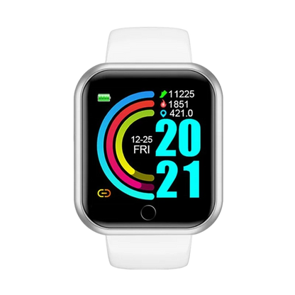 Sports Smartwatch For Men Women Watches Fitness Heart Rate Monitor Electronic Smart Watch Calory Music Player Y68 Bracelet Kids