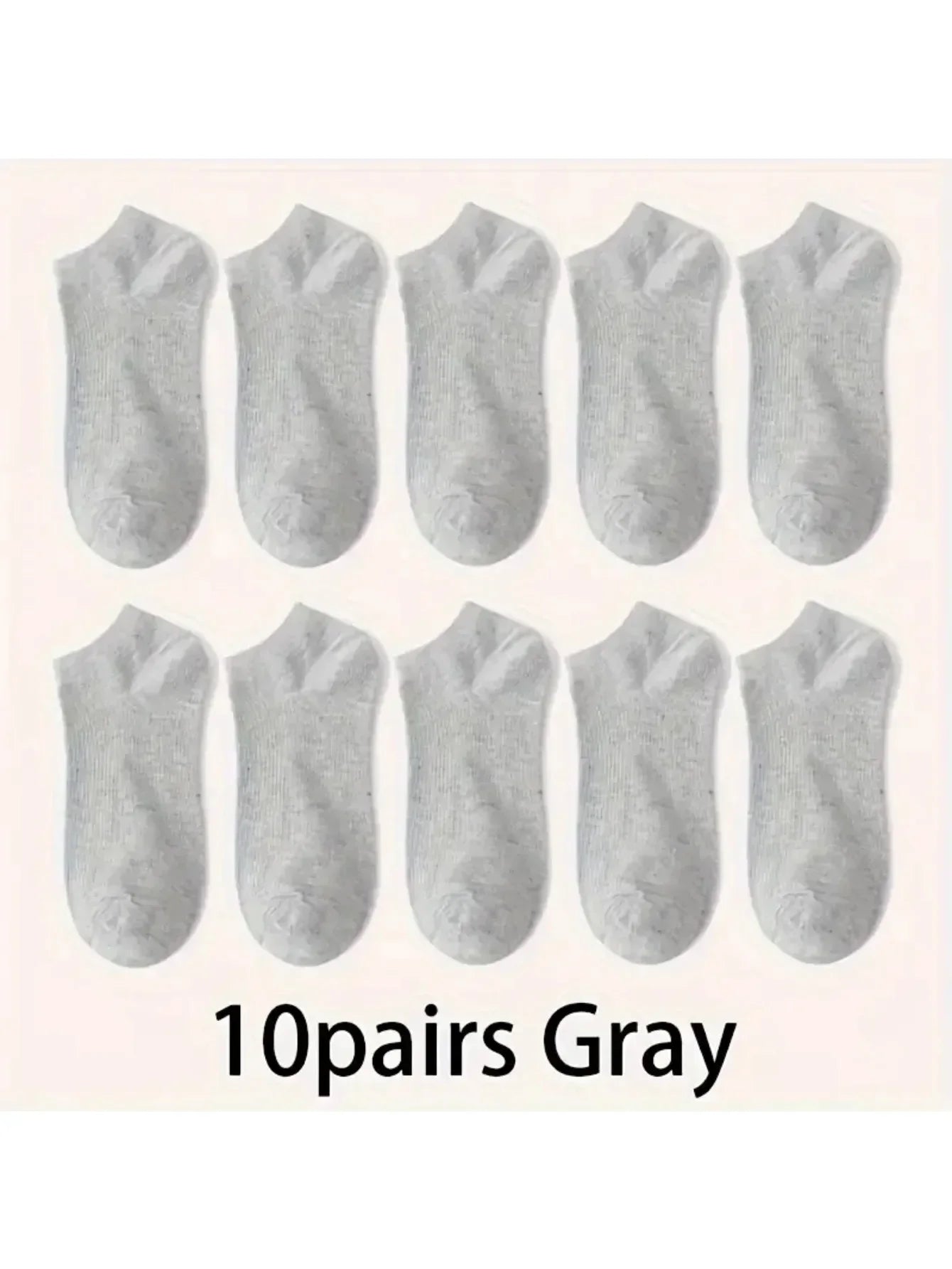 Comfort-Fit Unisex Ankle Socks Pack