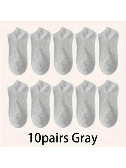 Comfort-Fit Unisex Ankle Socks Pack