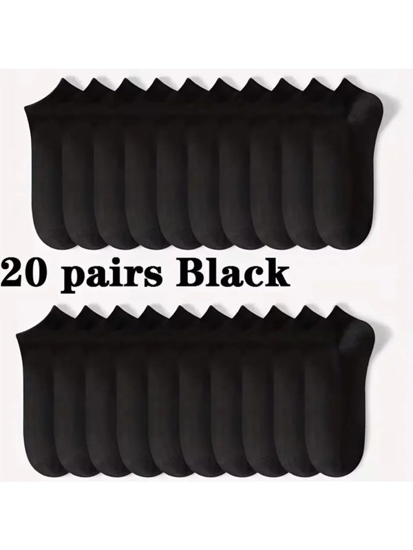 Comfort-Fit Unisex Ankle Socks Pack