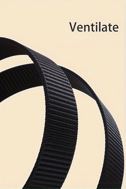 Men's Tactical Belt Nylon Breathable Outdoor Equipment Cowboy Canvas Designer Breathable Belt for Men