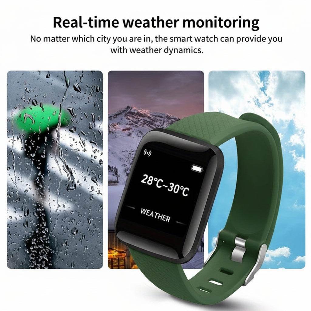 Smartwatch Men Women Wristwatches Smart Watch Message Fitness Monitor Bracelet Birthday Gift Electronic Clock For Android IOS