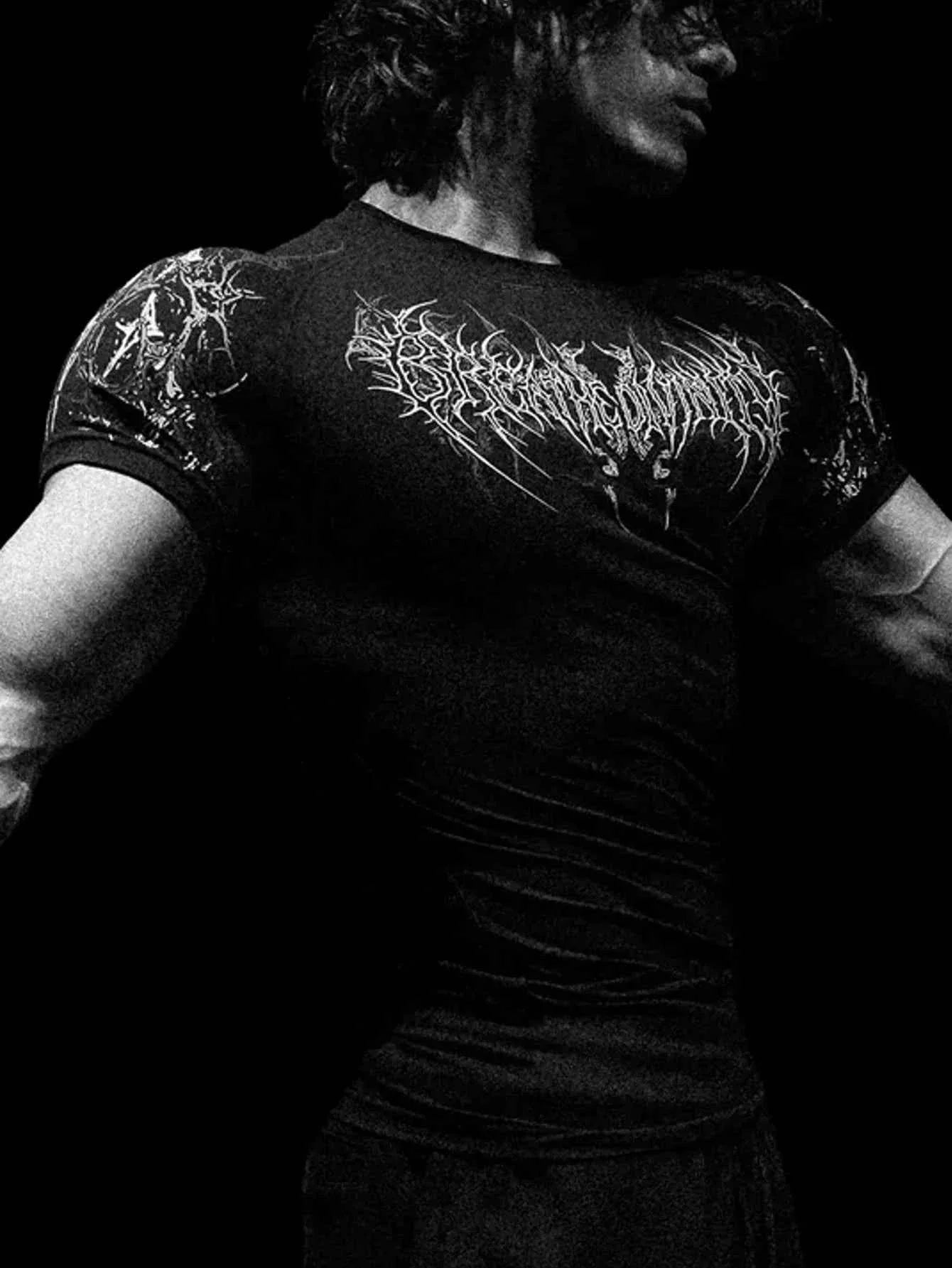 Men's Quick Dry Compression Gym T-shirt