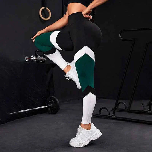 Colorblock Yoga Pants for Women