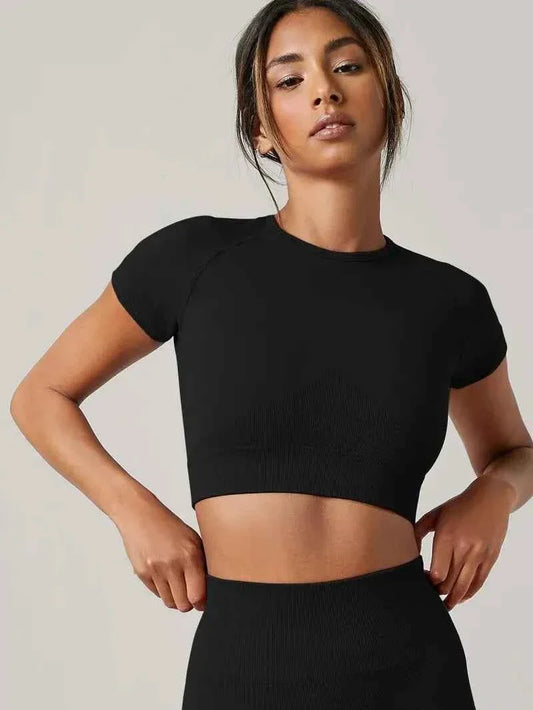 THRIXINE Elite Fitness Crop Top