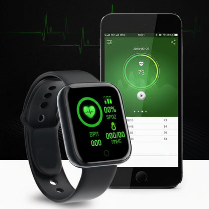 Sports Smartwatch For Men Women Watches Fitness Heart Rate Monitor Electronic Smart Watch Calory Music Player Y68 Bracelet Kids