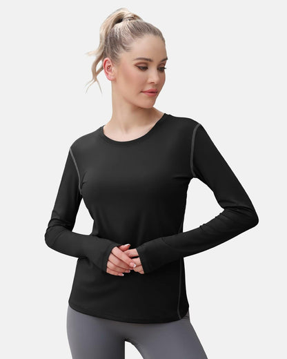 Woman Women's Compression Long Sleeve by WANAYOU
