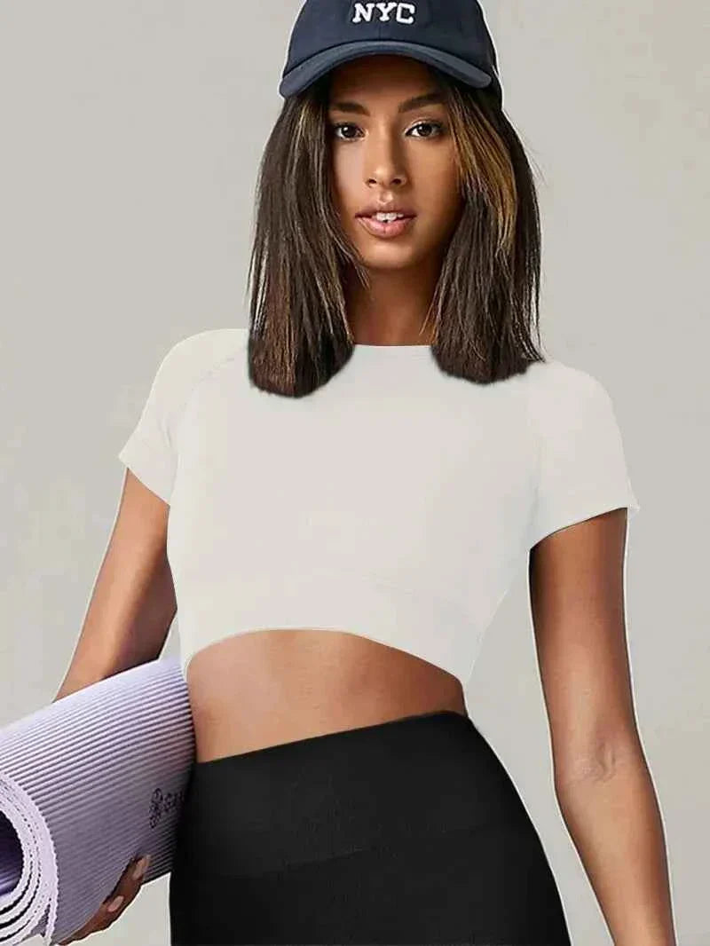 THRIXINE Fitness Crop Top